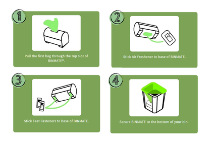 BINMATE® Bin Bag Dispenser Kit