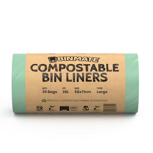 BINMATE® Compostable Bin Bag Rolls